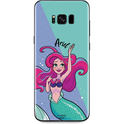 Disney Princess Ariel Art Galaxy S8 Plus Skin